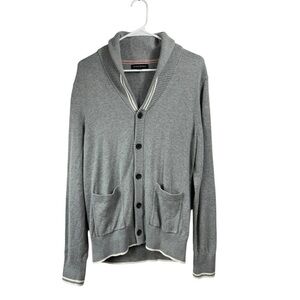 Banana Republic Size Medium Cotton Modal Shawl Collar Preppy Cardigan Sweater